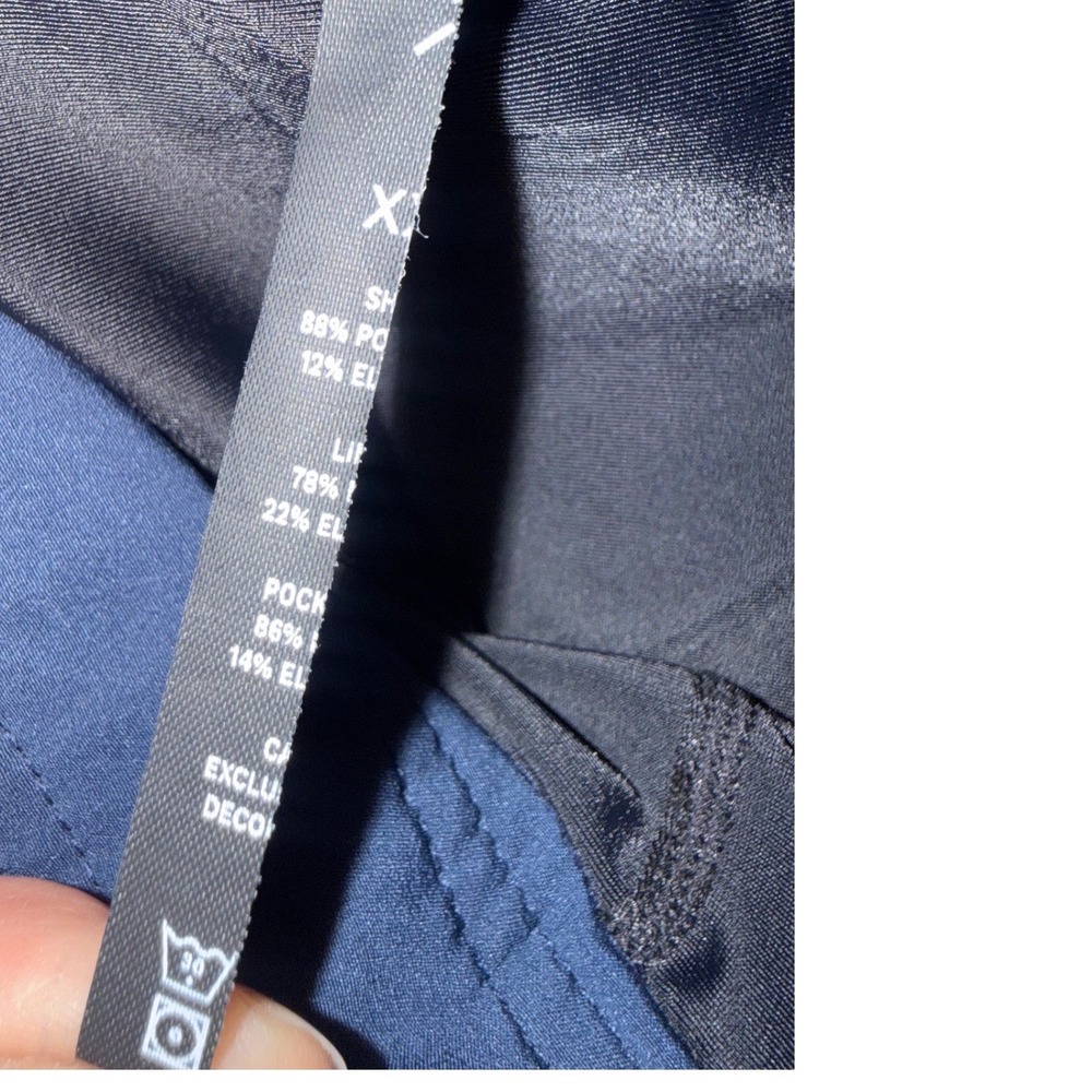 Ten Thousand Set Short Navy Blue Mens Size XL 2-in-1 Training Workout Shorts - Picture 8 of 13